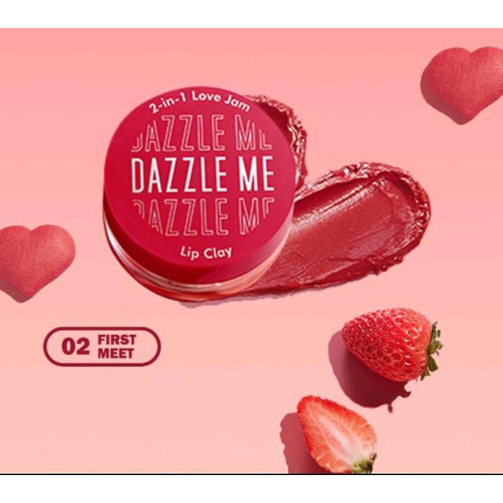 DAZZLE ME 2-IN-1 LOVE JAM LIP CLAY 3GR