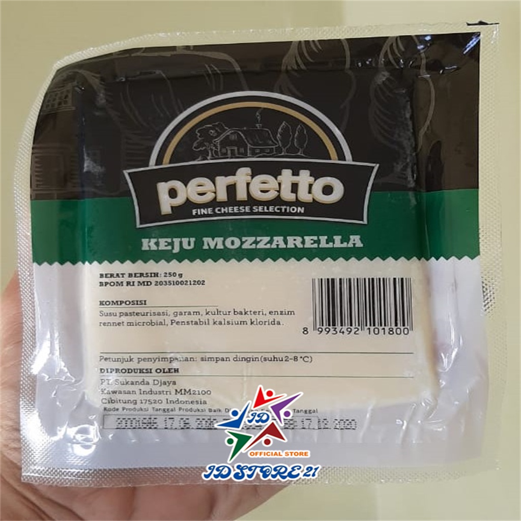 HPT - Keju Mozarella Perfetto 250gram