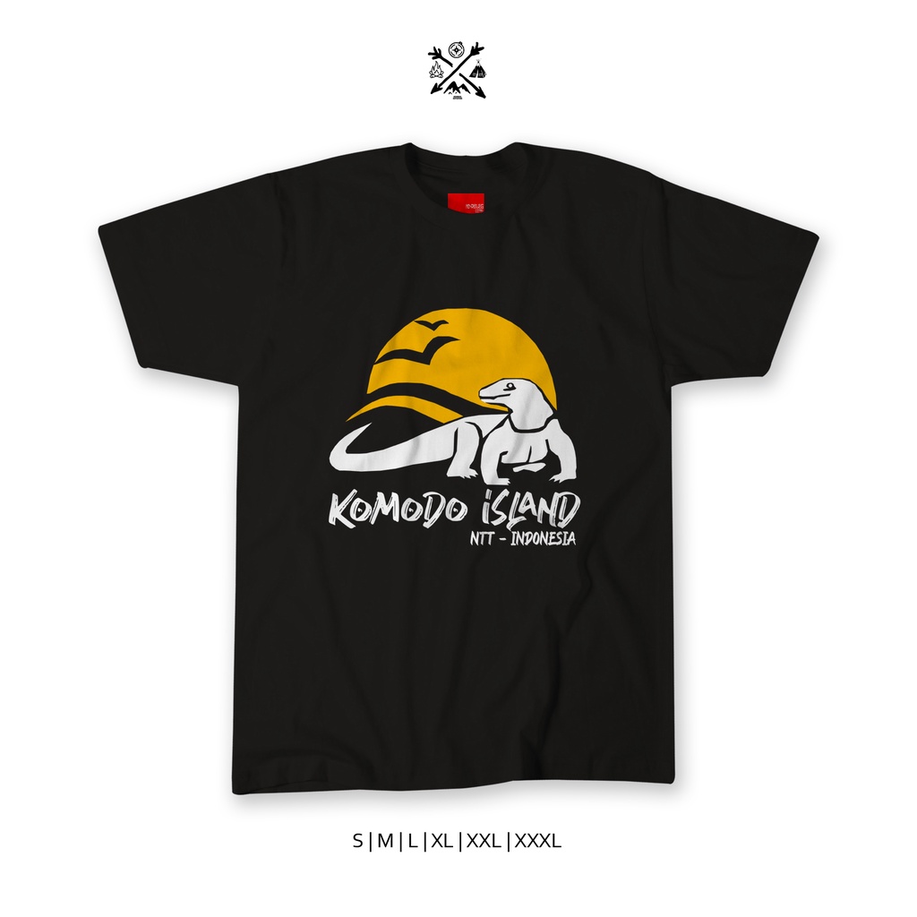 kaos komodo island kaos pulau komodo