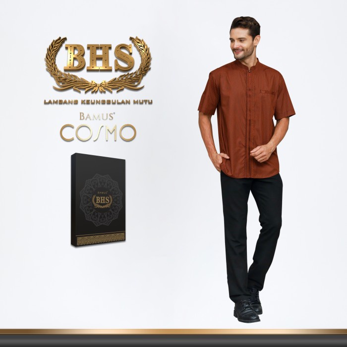 Baju Koko BHS Cosmo Orange - XL