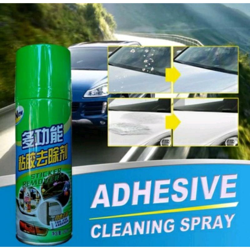cairan semprotan pembersih bekas lem stiker cat noda mobil mobil motor rumah stiker remover