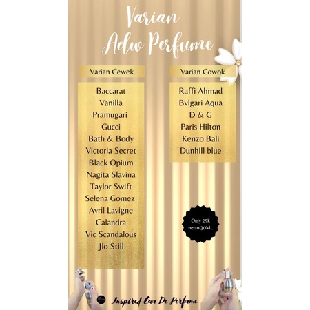ADW PARFUM PREMIUM 30ml