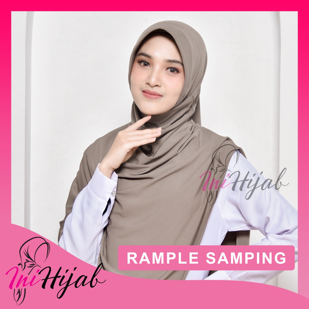 Ini Hijab - Khimar Rampel Samping