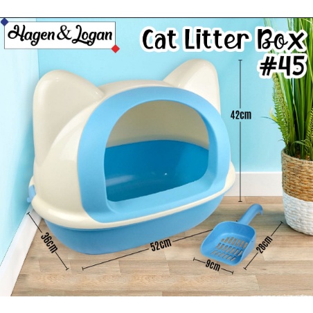 Cat Litter Box 45 - Bak Pasir Toilet Kucing / CL45