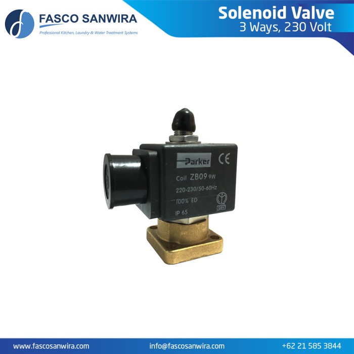 SELENOID VALVE 3 WAY , MESIN COFFEE, MESIN KOPI, SPAREPART COFFEE