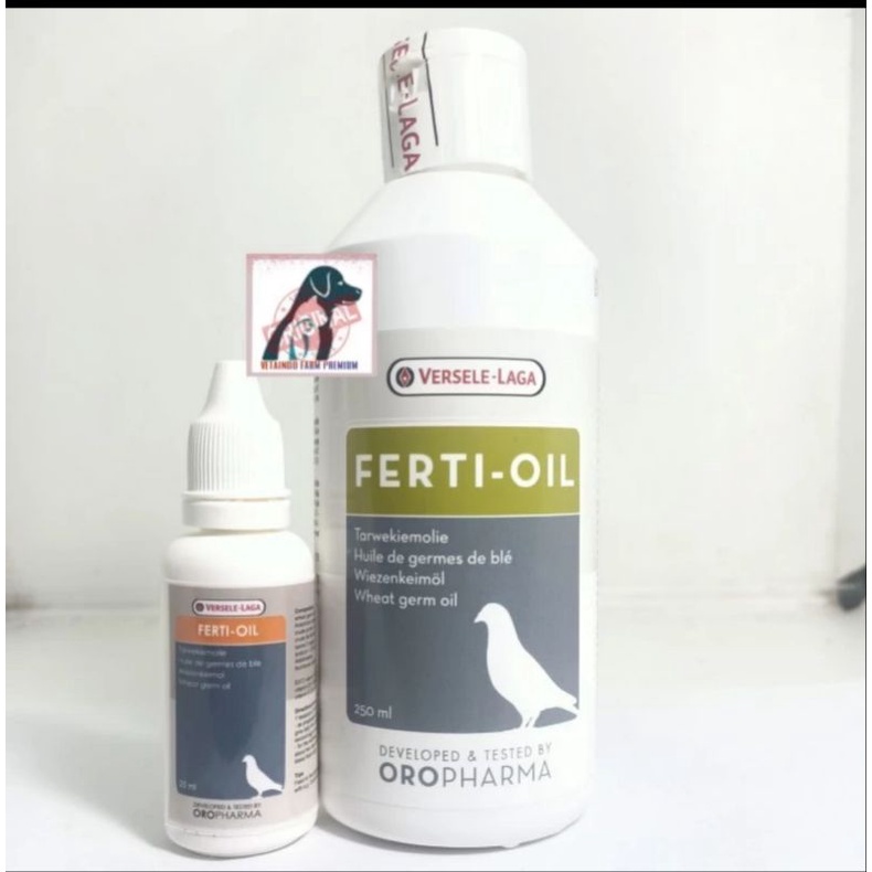 VERSELE LAGA FERTI OIL VITAMIN SUPLEMEN BURUNG BREEDING TERNAK