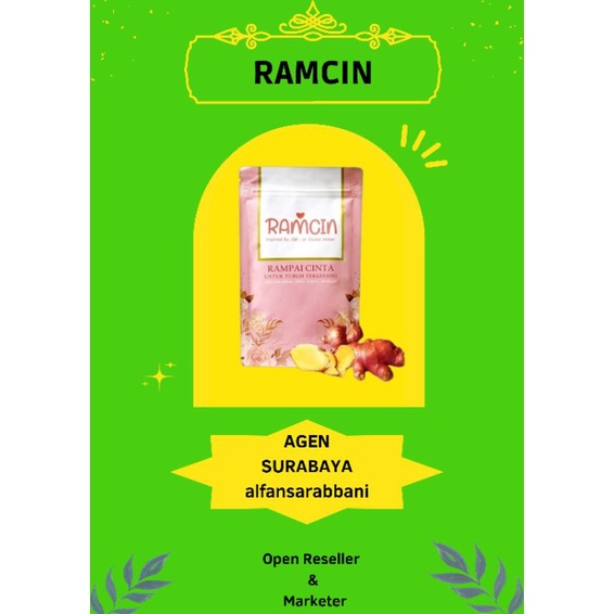 

RAMCIN||RAMUAN CINTA||ASLI RIMPANG PREMIUM||MINUMAN HERBAL||RESEP DR.ZAIDUL AKBAR||RAMCIN 100gram HERBALOV||