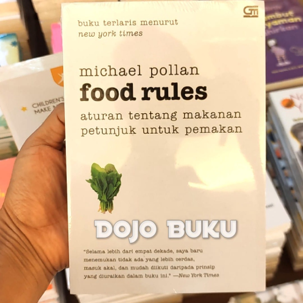 Buku Food Rules: Peraturan Makanan--Petunjuk untuk Pemakan  by MICHAEL POLLAN