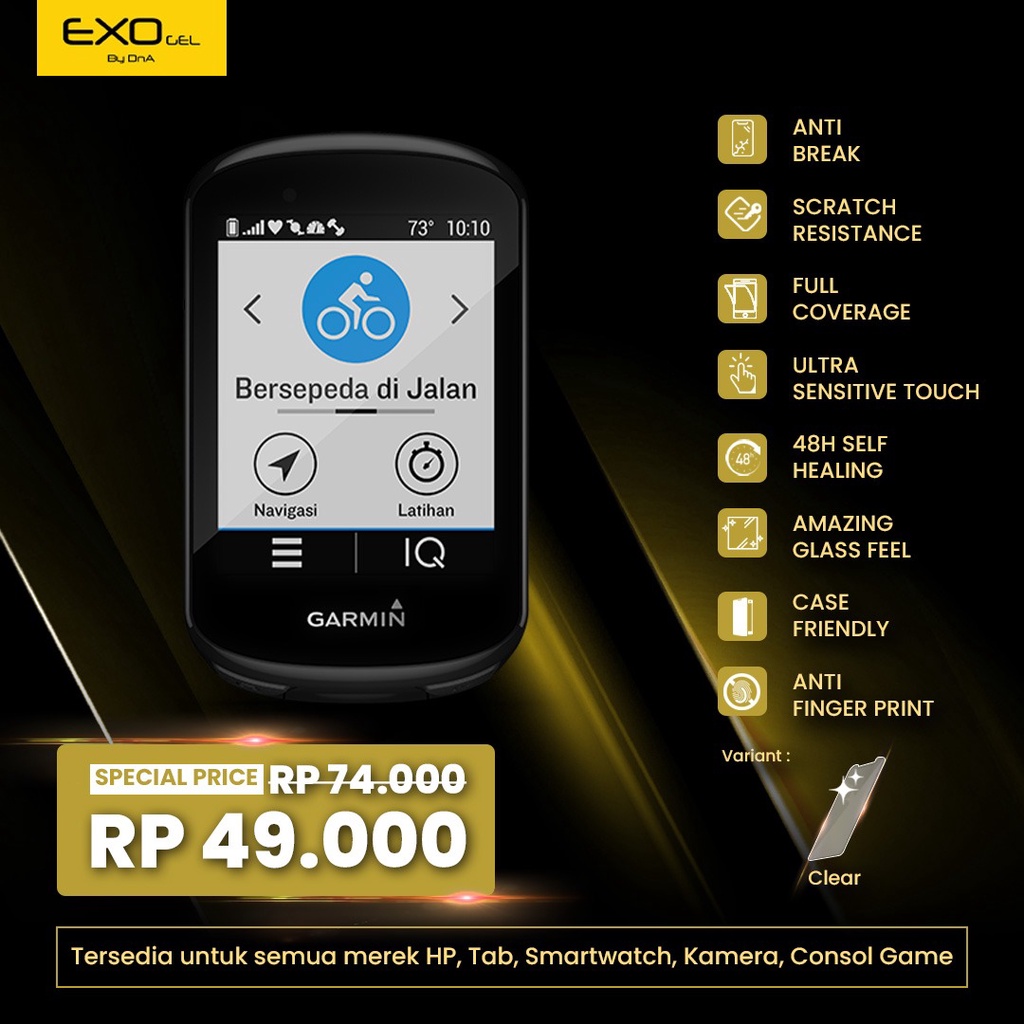 Exo Hydrogel Garmin VIRB X Screen Protector - Not Tempered