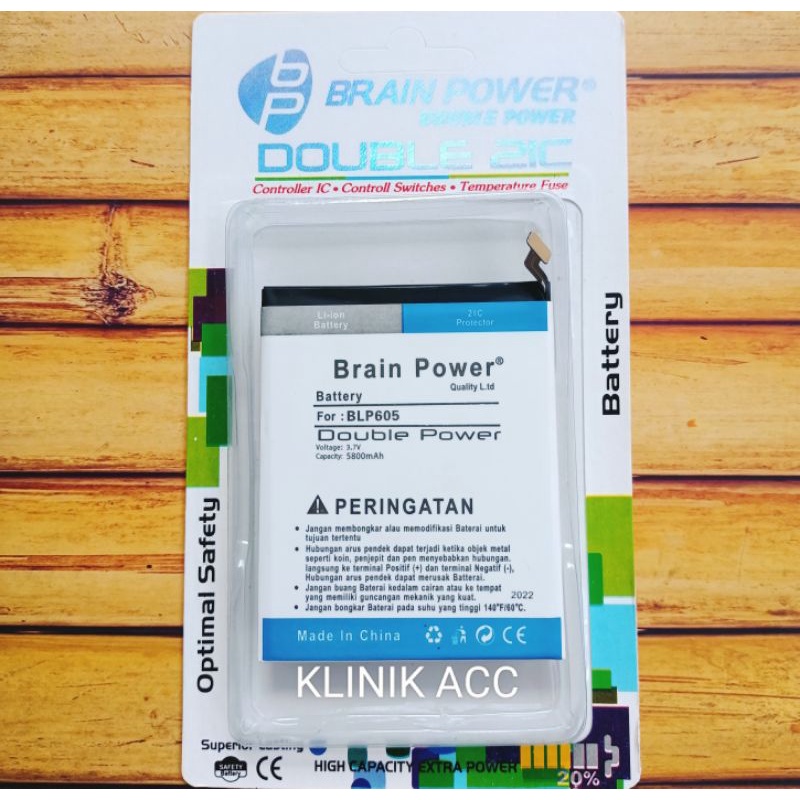 BATRE BATERY BATREI BRAIN POWER / OPPO BLP 605 /  OPPO NEO 7 / OPPO A33 / OPPO F1 / BATRE BATREI