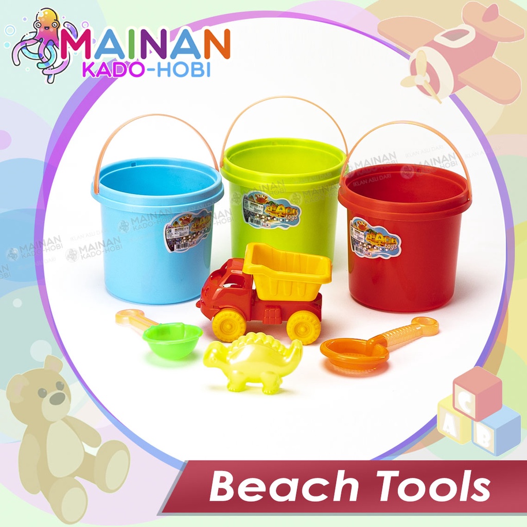 MAINAN EDUKASI ANAK UNISEX PERALATAN PANTAI PASIR BEACH TOOLS TOYS