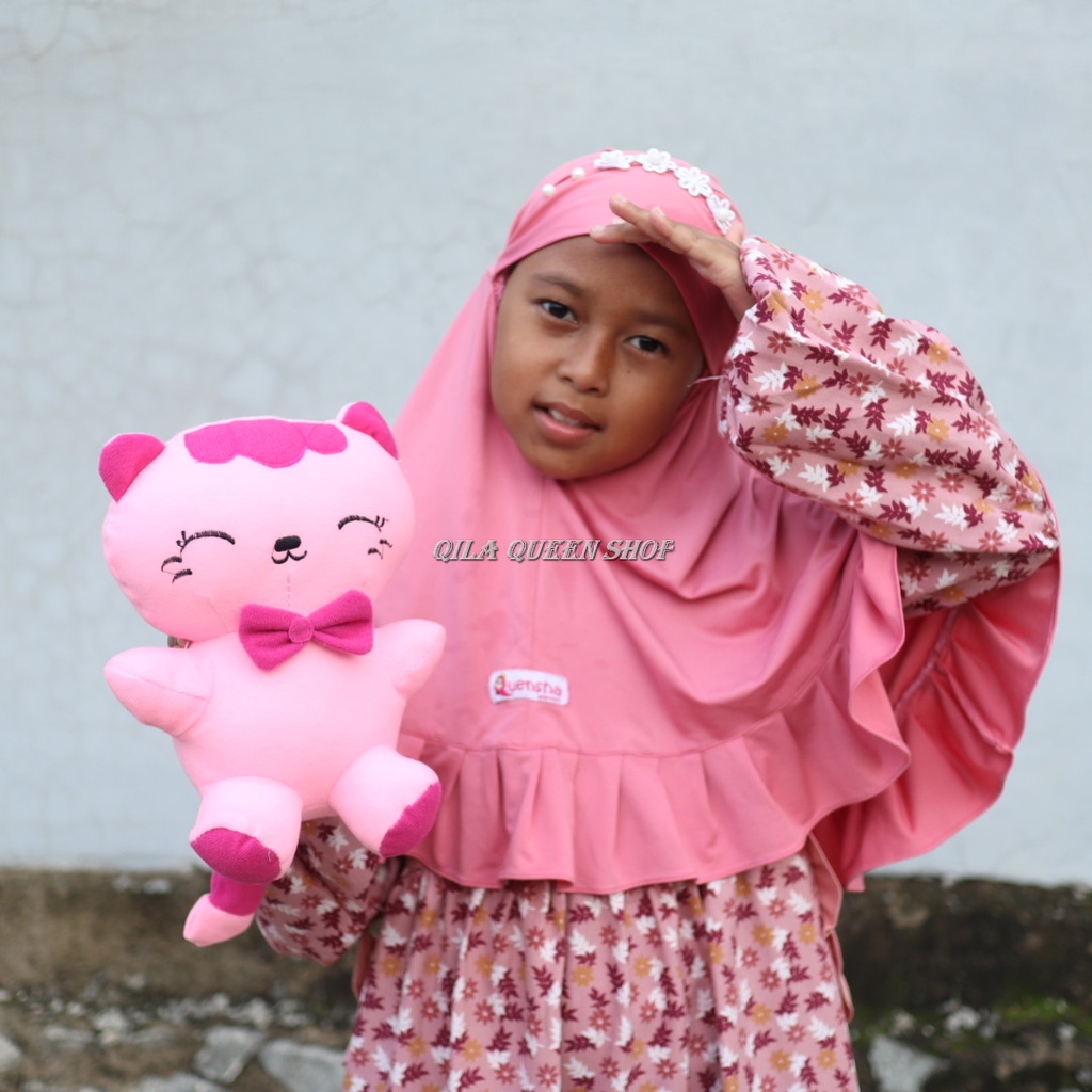 BONEKA KUCING CANTIK S OB  termurah bisa cod terlaris, MEERRY CAT Kawai Lembut