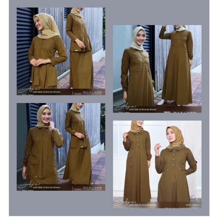 Gamis Ethica Ayumi Uniform 12,13,14,15
