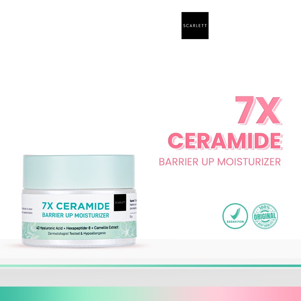 ★ BB ★  Scarlett Whitening 7X Ceramide Moisturizer 20 gr