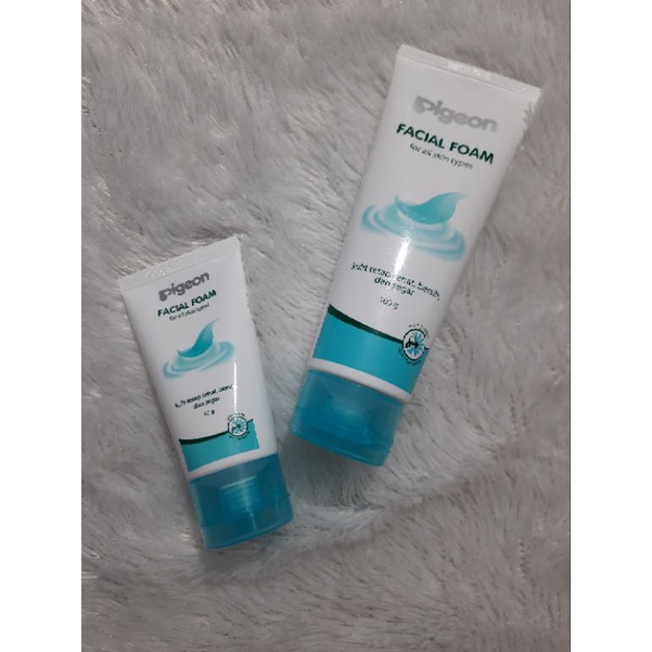 Pigeon facial foam 100ml/Pigeon facial foam 40ml
