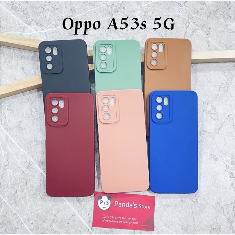 Softcase Pro Camera Oppo A53s 5G Candy Case Full Color 3D Silikon TPU