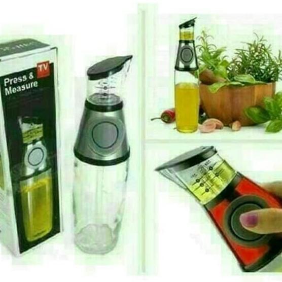 BOTOL TAKAR MINYAK/BOTOL TAKAR GULA CAIR/DISPENSER MINYAK