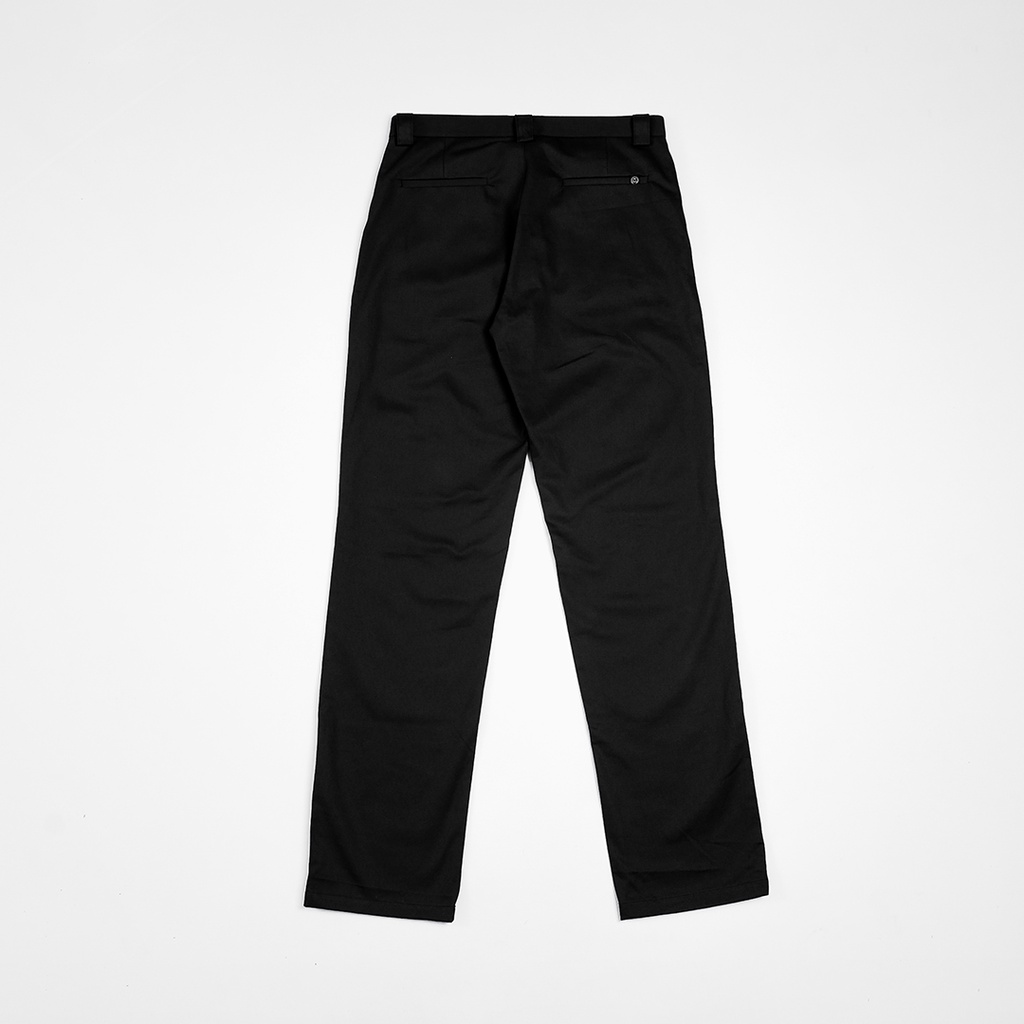 Work Pants - Celana Panjang Regular Fit - Warna Hitam