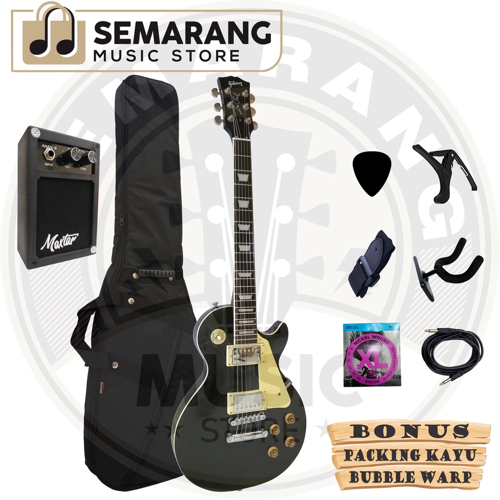 Gitar Elektrik Gibson Les Paul Black Beauty