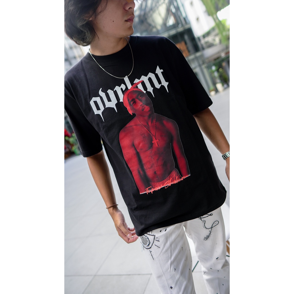 T-SHIRT | KAOS | OVERSIZE | TUPAC SHAKUR | OVERLIMIT