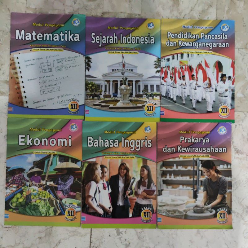 Buku Modul Pengayaan Mata Pelajaran Wajib kelas 12, XII, SMA, CV. Arya Duta, Sejarah Indonesia, Pend