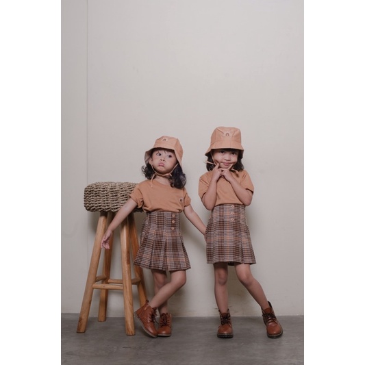 RACHIDKIDS / ROK ANAK LUCU / FLANEL SKIRT