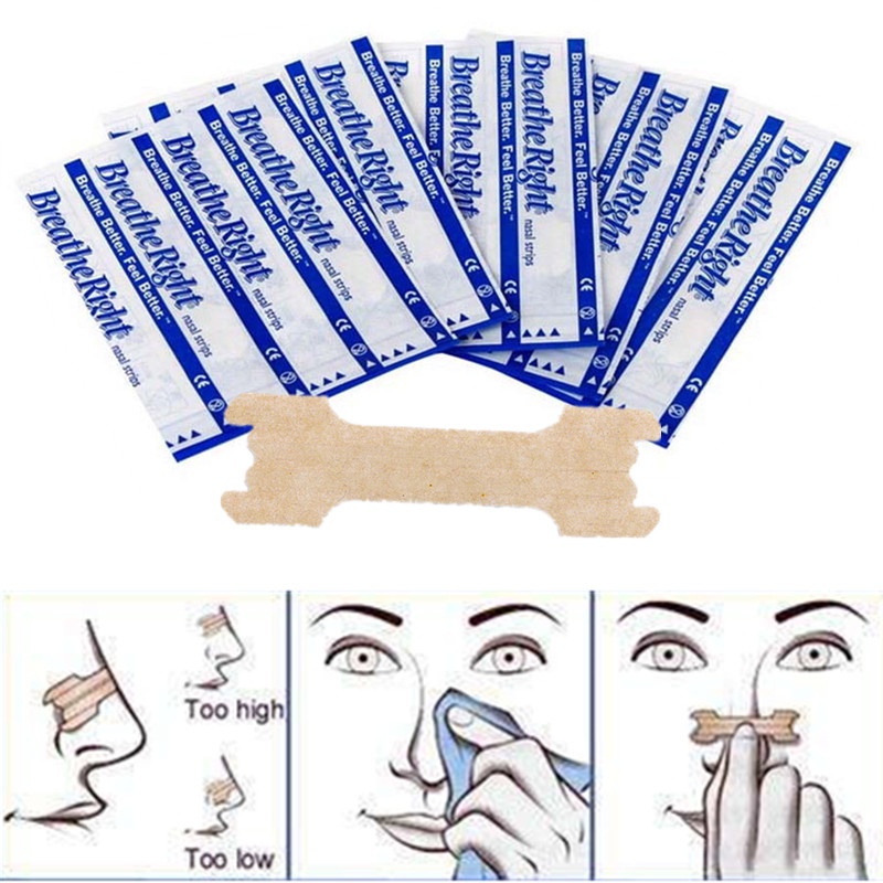 10pcs Plester Hidung Nasal Strips Nose Strips Harmony Life Anti Snore Ngorok Dengkur