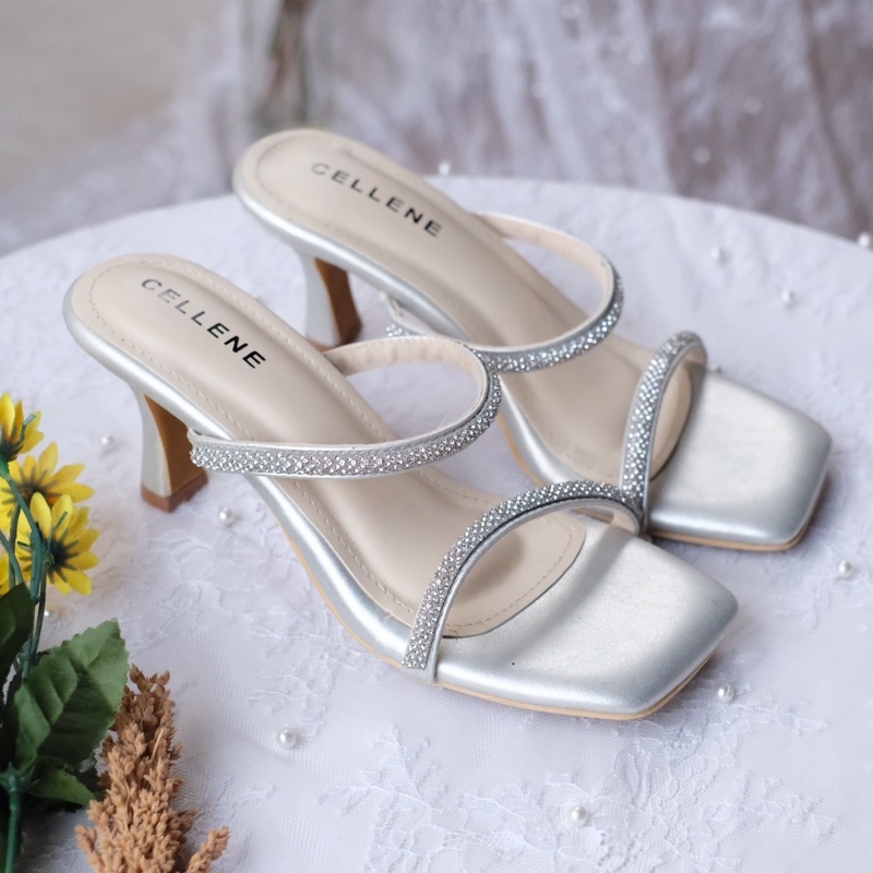 𝗖𝗘𝗟𝗟𝗘𝗡𝗘 Claretta Pump Heels 37-42 / wedding shoes sepatu pengantin wisuda kondangan