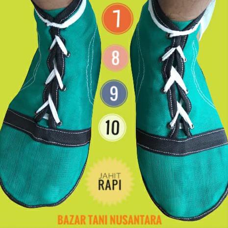 "VN.21De22υ" Sepatu kasa sawah safety Anti keong / kol dari waring - pelindung alas kaki kol kebun t