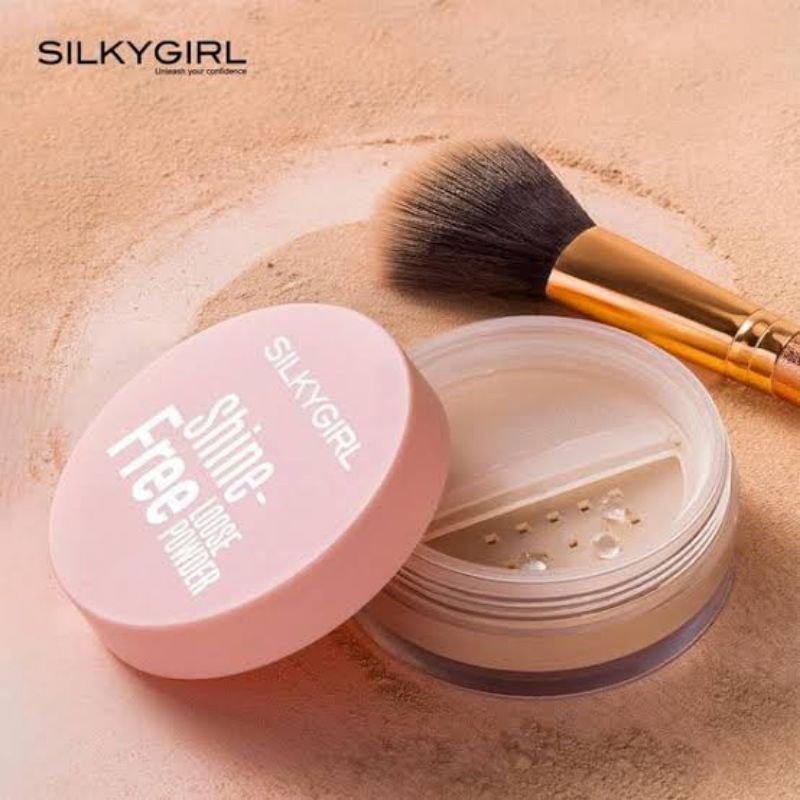SILKYGIRL SHINE FREE LOOSE POWDER / SILKYGIRL BEDAK TABUR ANTI