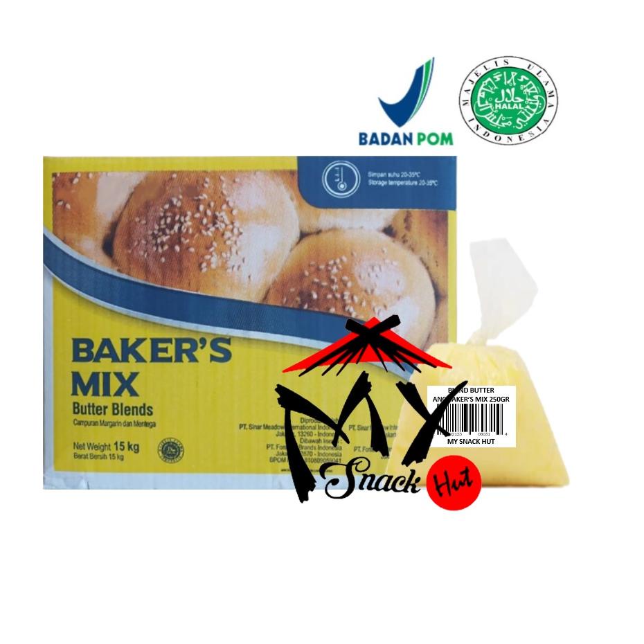 

⍈ ANCHOR BAKER'S MIX 250GR - BUTTER MARGARINE BAKERS MIK - CAMPURAN MENTEGA MARGARIN ROTI CAKE COOKIES KJ89