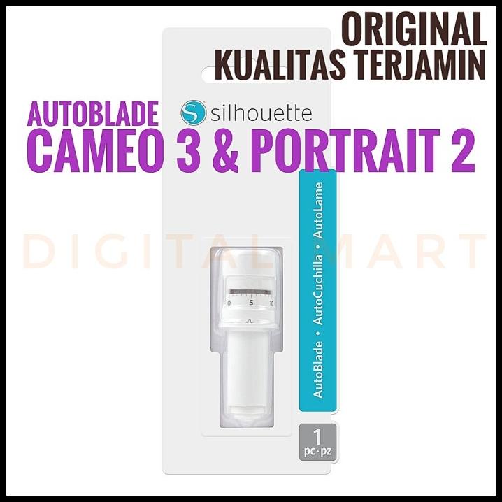 

Autoblade Holder Silhouette Portrait 2 / Cameo 3 Pisau Cut - Original