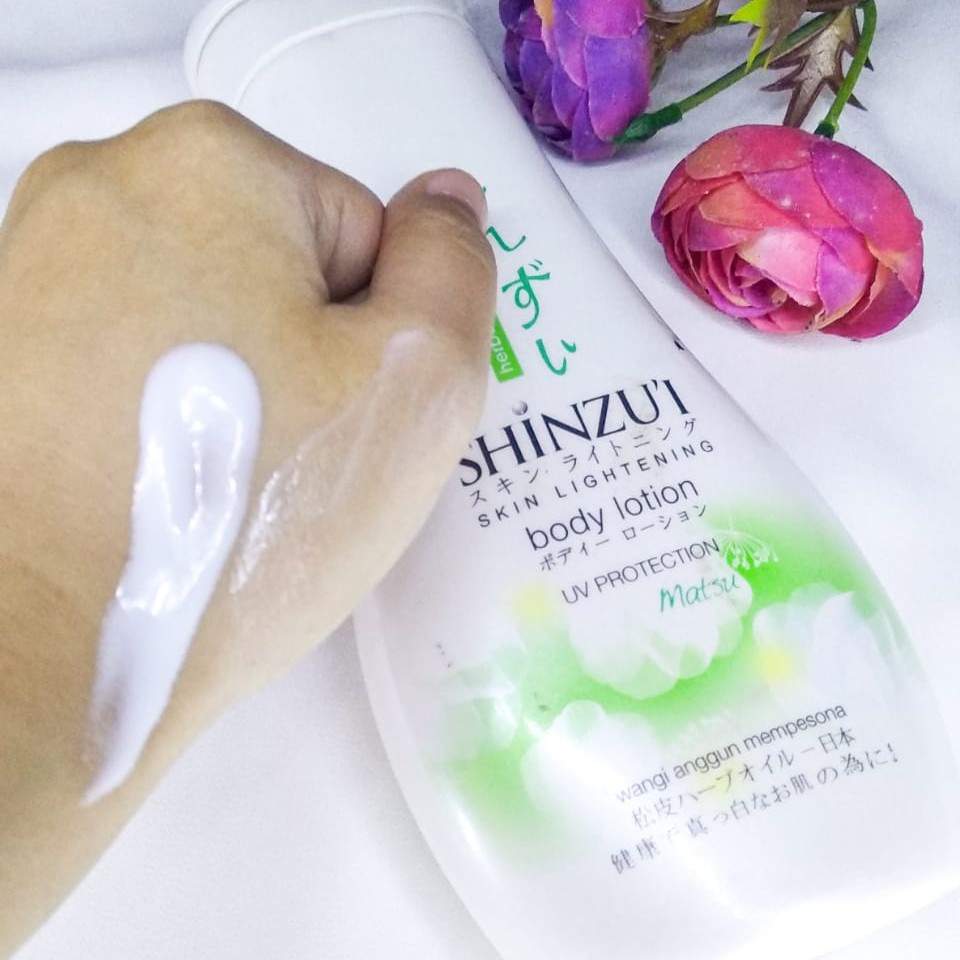 TERBARUU ⏩ SHINZUI BODY LOTION UV PROTECTION 100ml | 210ml | PELEMBAB | SKIN LIGHTENING BPOM 100% ORIGINAL -- SHINZUI