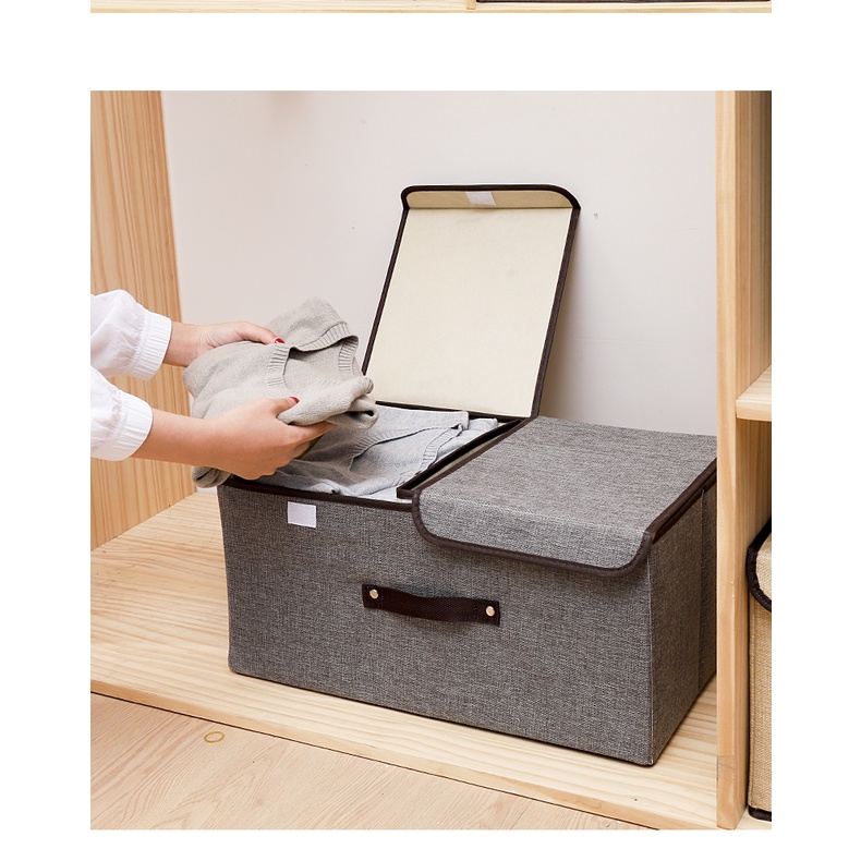 Clothes Organizer Dengan 2 tutup / Kotak Penyimpanan - YOSINOGAWA
