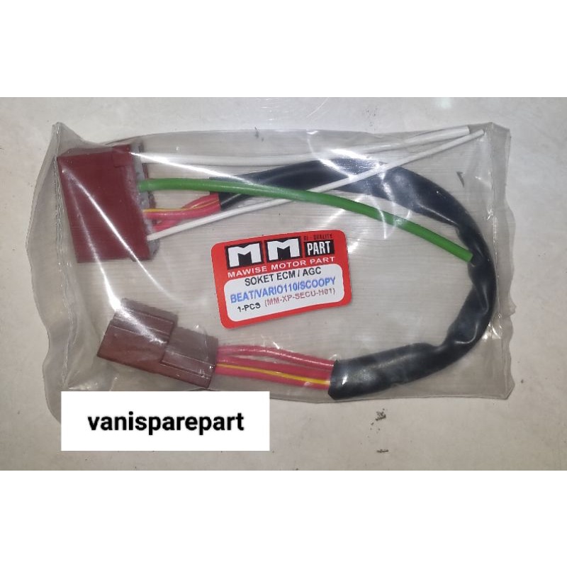 SOKET ECM AGC BEAT VARIO 110 SCOOPY