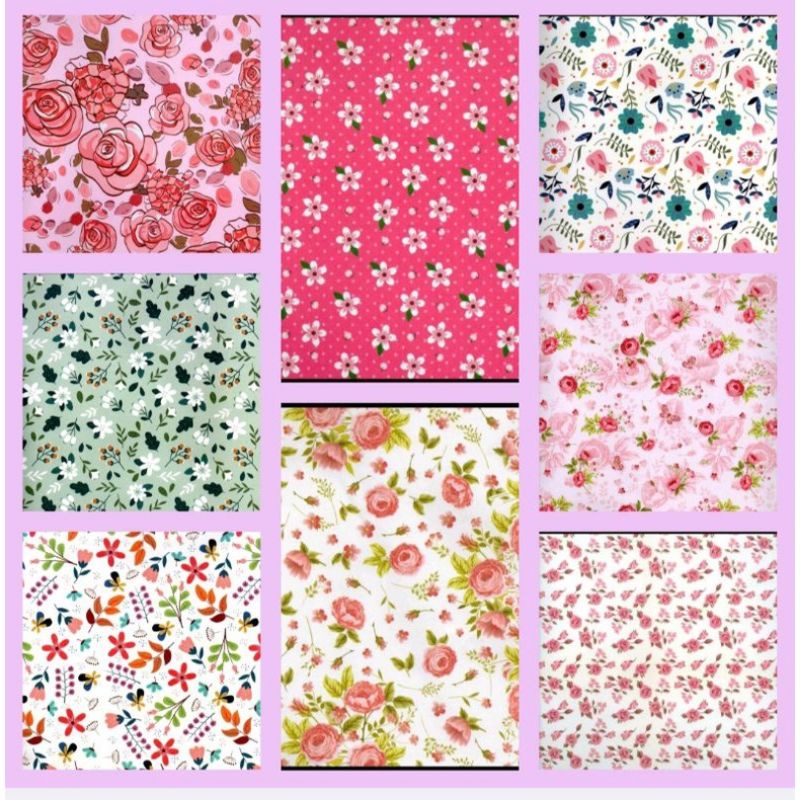 

Kertas Kado Sansan Wawa Sanwa Rose Flower Doff