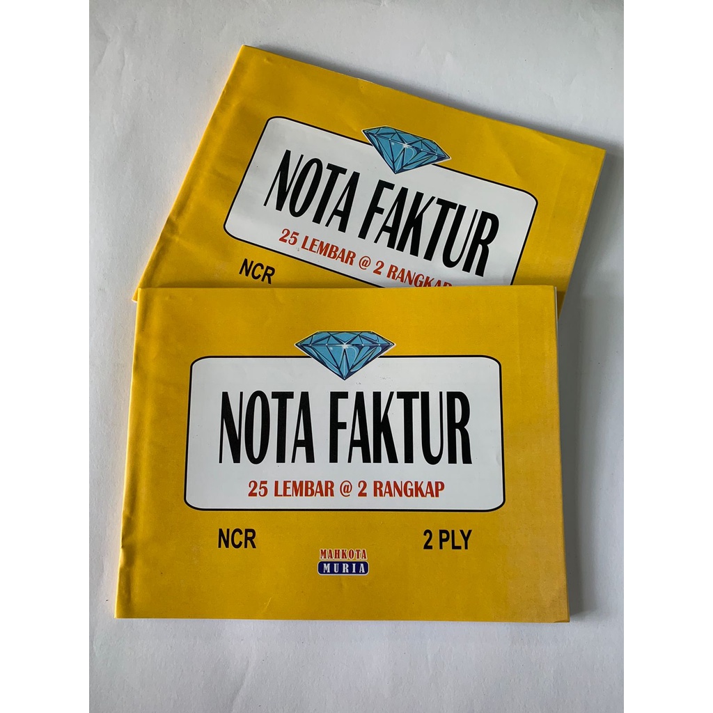

NOTA BON FAKTUR 2 PLY UKURAN BESAR