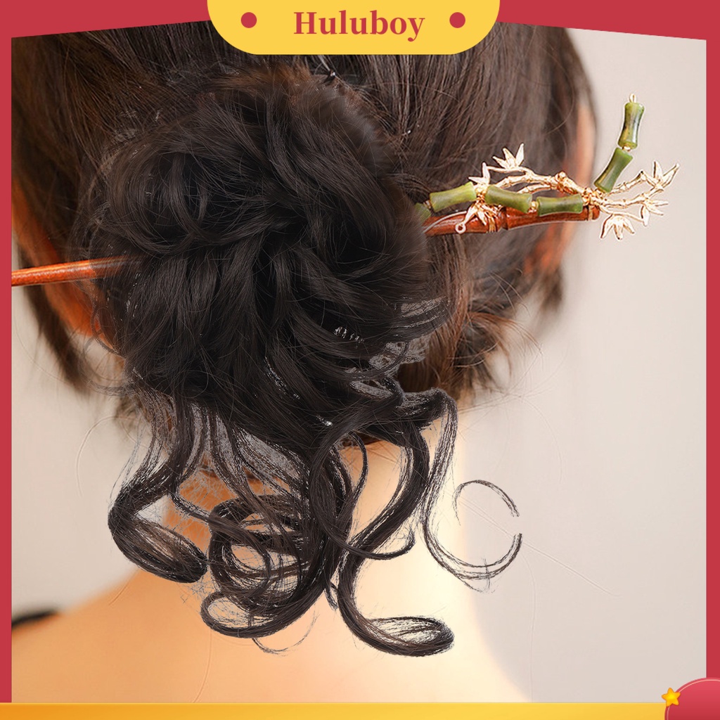 Wig Rambut Elastis Anti slip Breathable Tahan Panas Untuk Pesta