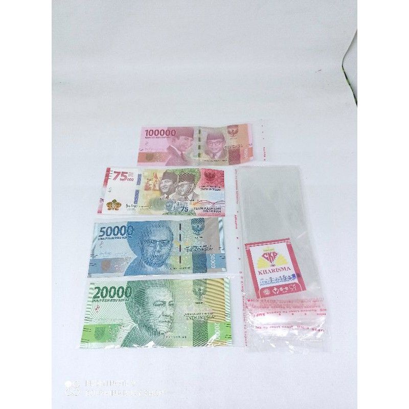 (Xy) Plastik OP / Plastik seal/ Plastik uang buket/Pelastik money (ada harga grosir)