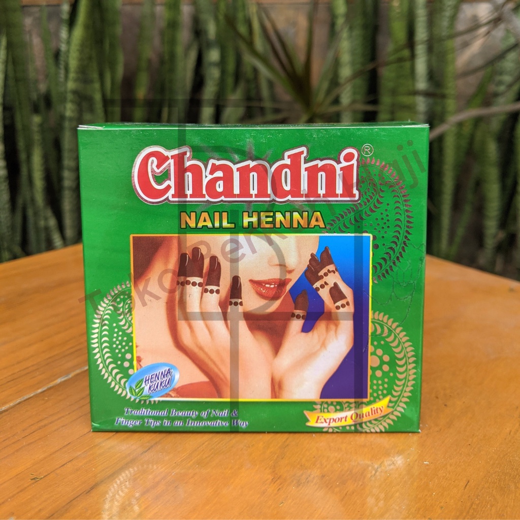 Pacar Kuku Chandni Nail Henna Isi 12 Pcs (Lusinan)