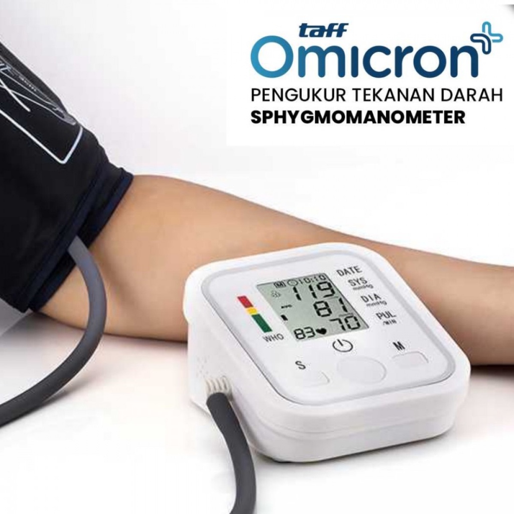 tensimeter digital Taff omicron pengukur tekanan darah elektrik BW3205