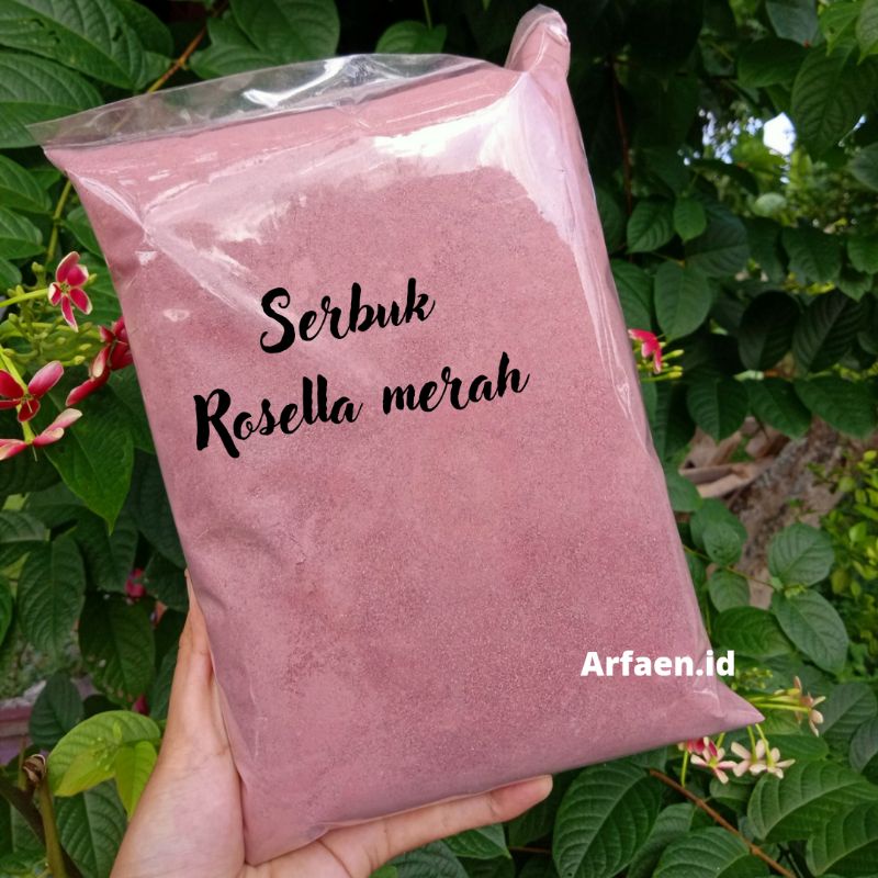 

Serbuk Bubuk Rosella Merah Murni 500gr