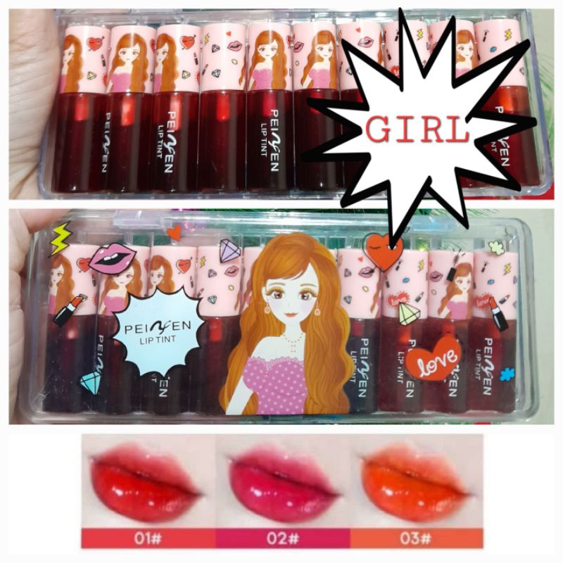 [PYMINI] Mini Liptint  Lip Tint Kosmetik Bibir Pemerah Bibir Lip Stain