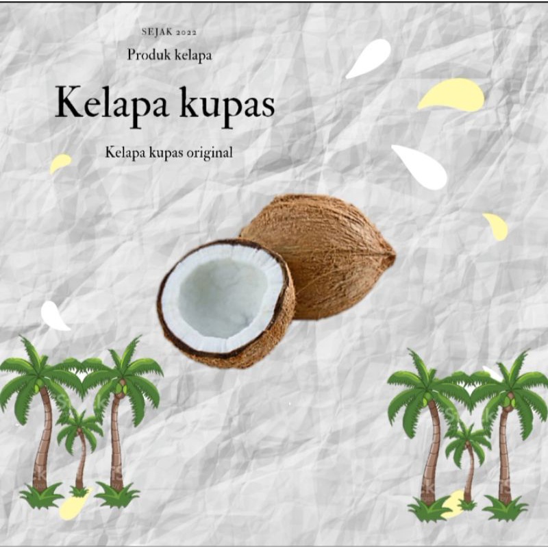 

kelapa kupas