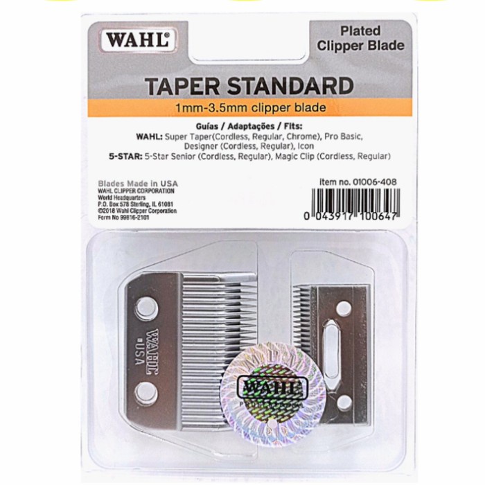 WAHL TAPER STANDART 1 MM - 3.5 MM CLIPPER BLADE (ORI) @MJ