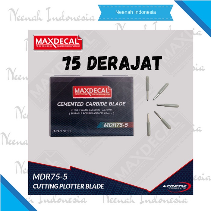 

Art Pisau Roland-Jinka Original Maxdecal Mdr45 Mdr60 Mdr75 Japan Steel