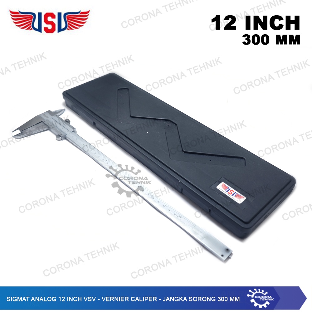 Jangka Sorong 300 mm - Sigmat Analog 12 Inch VSV - Vernier Caliper