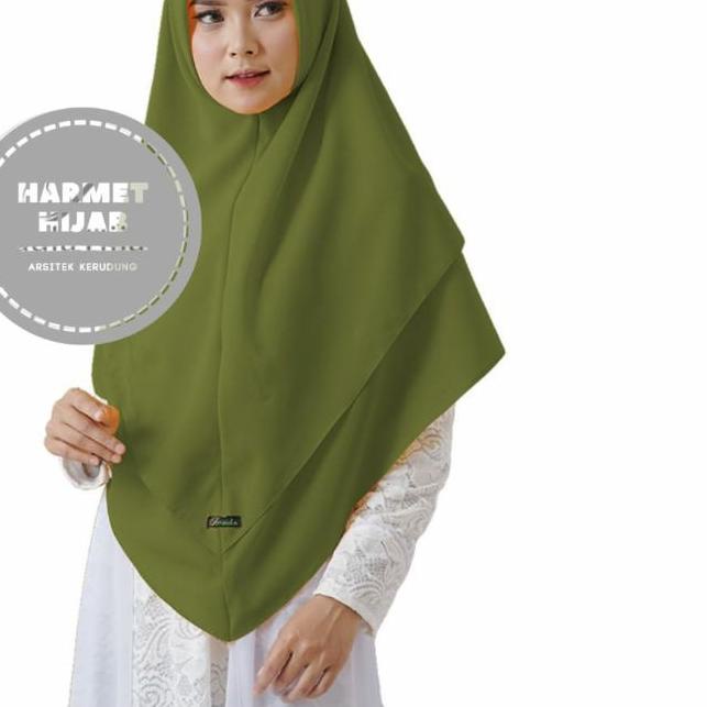 limited Edition✔️Khimar Segi Empat Instan Syar'i Tanpa Pet Non Pad 2 Layer Diamond Crepe Instant|SQ4