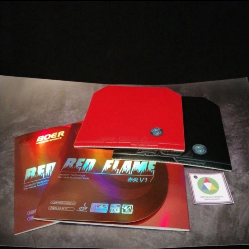 BOER Sriver HE Karet Rubber Tenis Meja Ping Pong