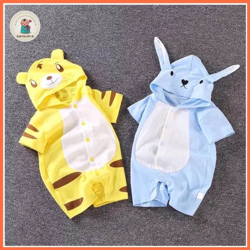 Jumper Bayi Unisex Import / Sleepsuit Bayi / Bodysuit Bayi Motif Terbaru